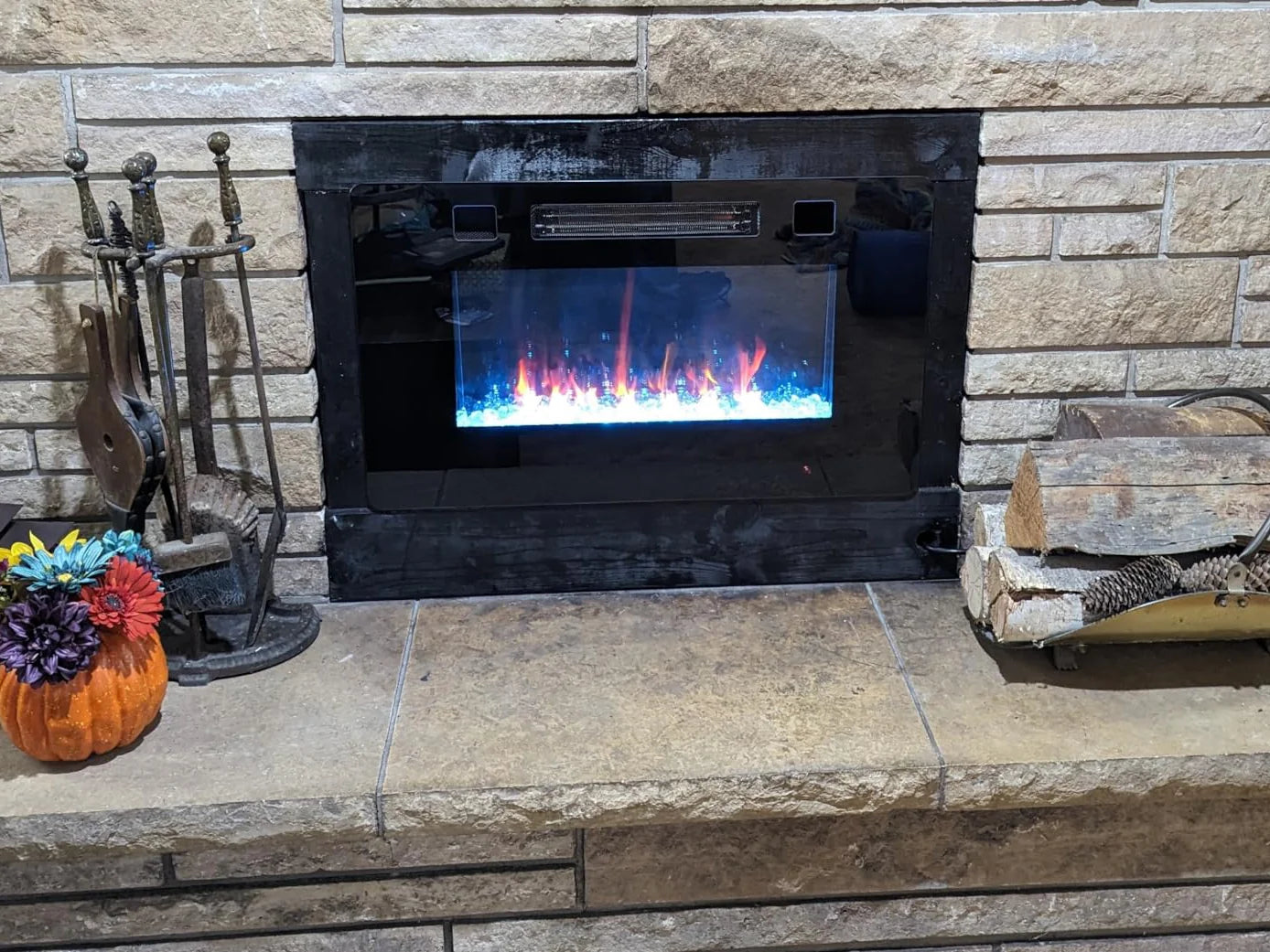 Upgrade-Wood-Burning-Fireplace-to-an-Electric-One R.W.FLAME