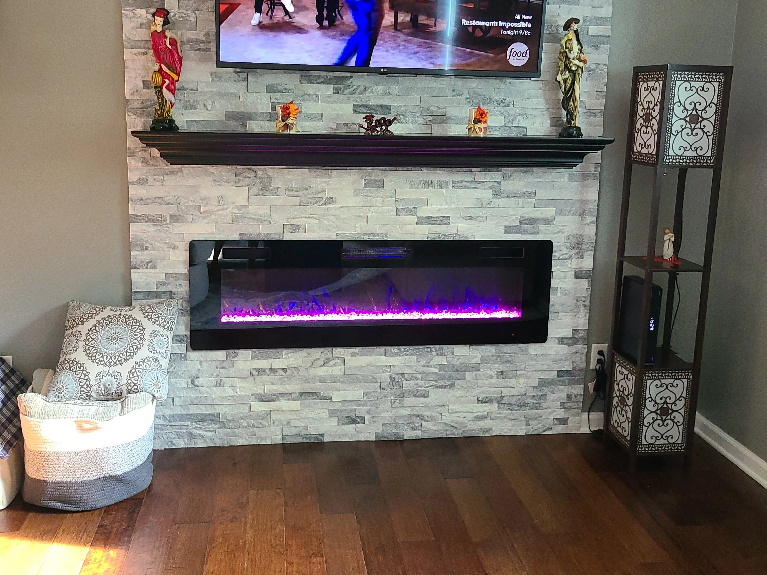 Easy-DIY-Stunning-Decor-Ideas-for-Your-Electric-Fireplace R.W.FLAME