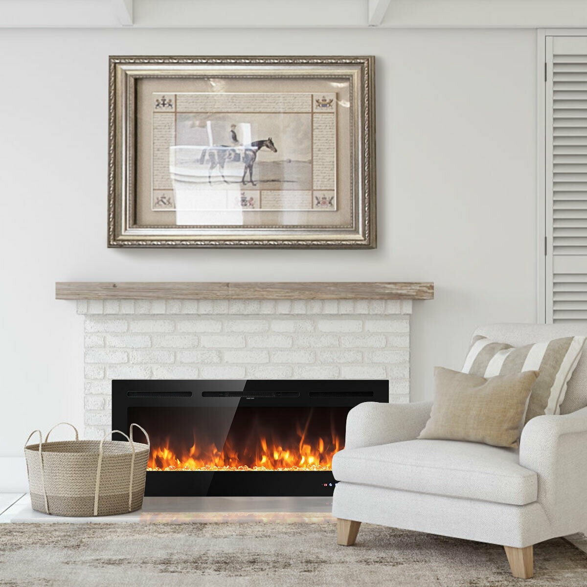 Insert Wall Mounted Fireplace