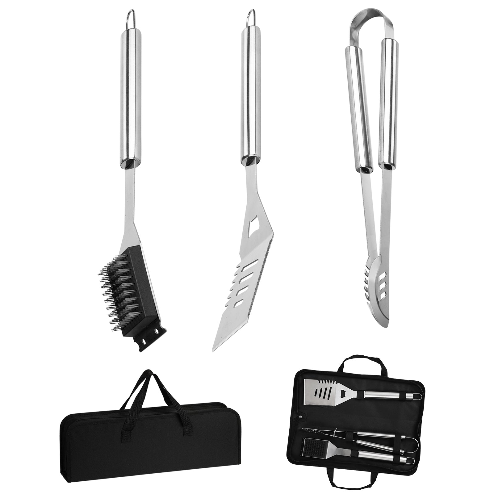 16 Inch Stainless Steel BBQ Grill Tools BBQ Tool Grilling Accessories R.W.FLAME