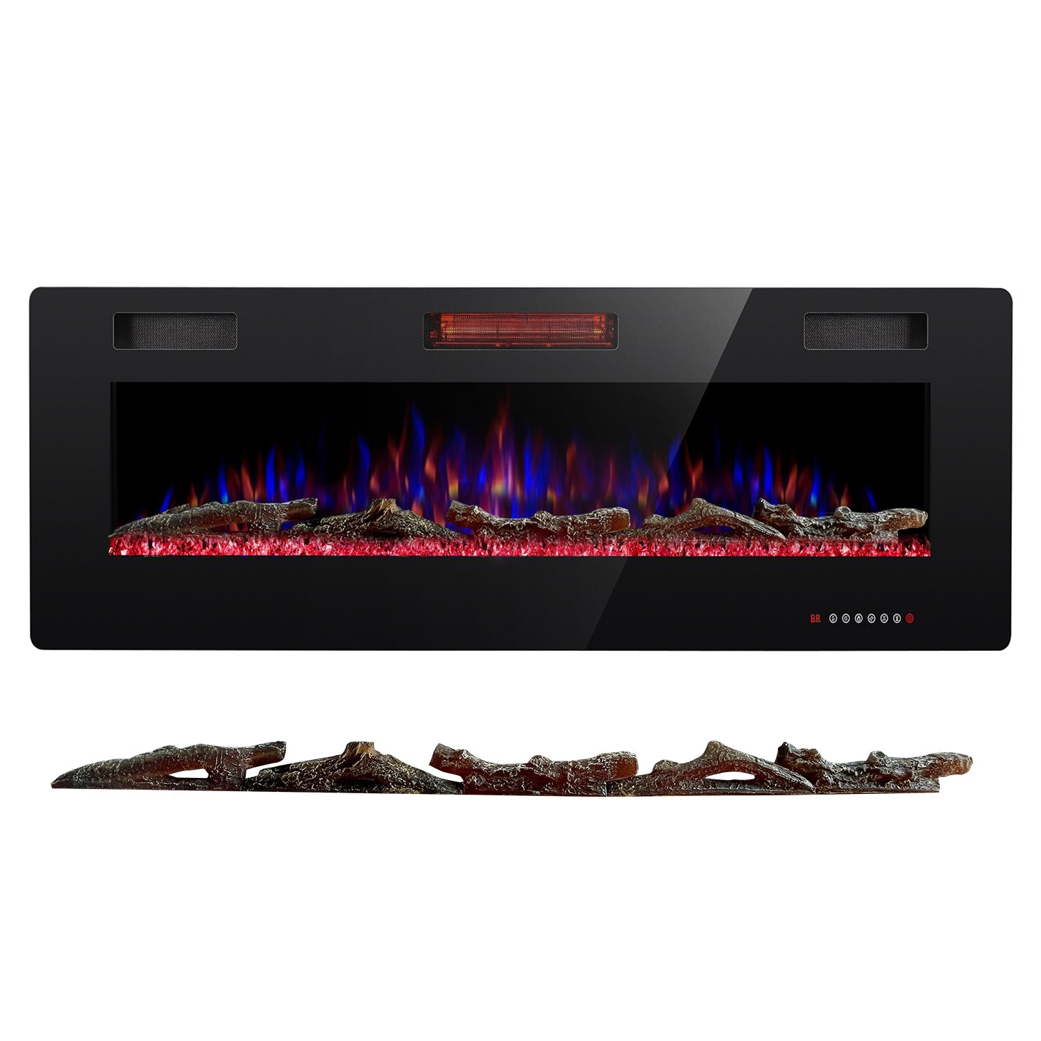 R.W.FLAME Fireplace decoration Petite Resin Wood Electric Fireplace Gas Fireplace Log R.W.FLAME