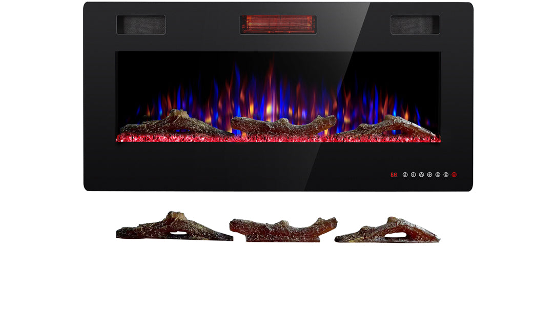 R.W.FLAME Fireplace decoration Petite Resin Wood Electric Fireplace Gas Fireplace Log R.W.FLAME
