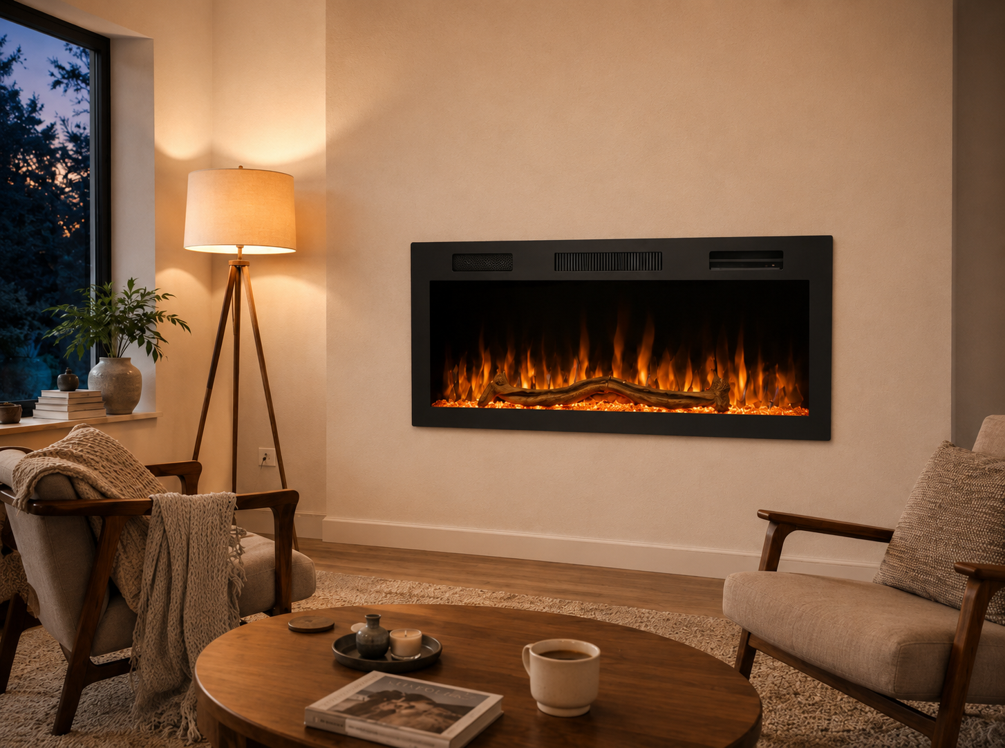 Which R.W.FLAME Recessed Electric Fireplace Is Right for You: Basic, Advanced, or Premium?