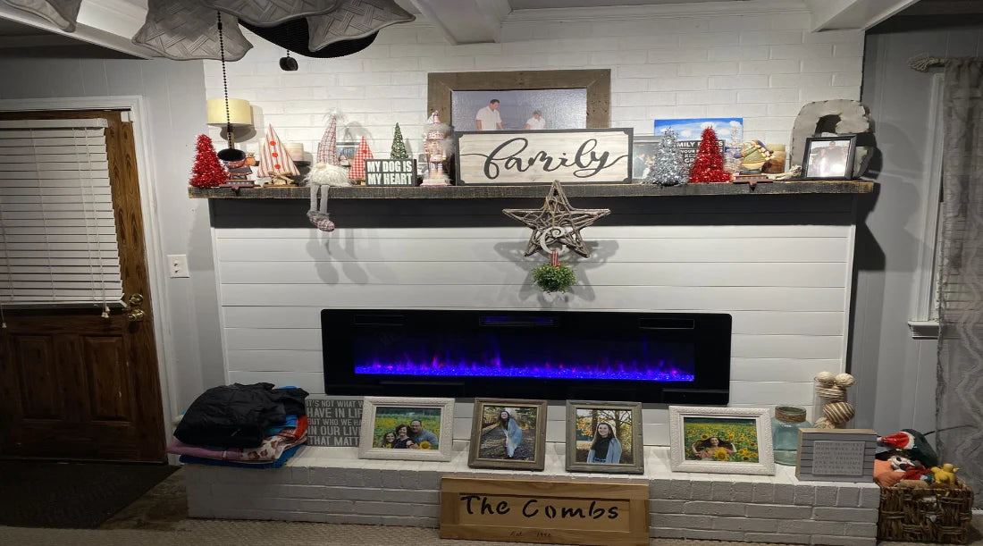 Year-Round Ambiance with R.W.FLAME Electric Fireplaces
