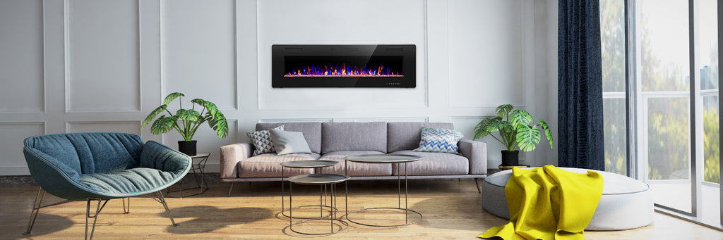 2021 best electric wall mount fireplace