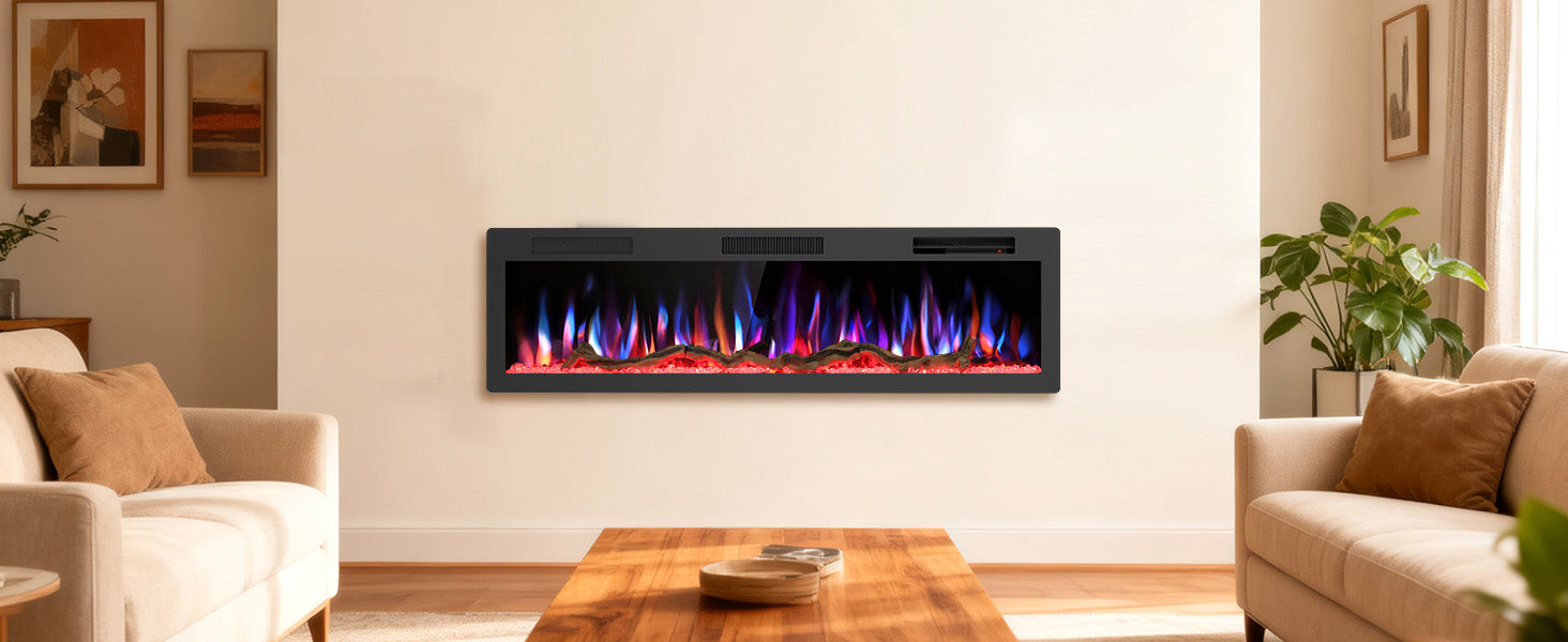 Wall Mounted Electric Fireplace
