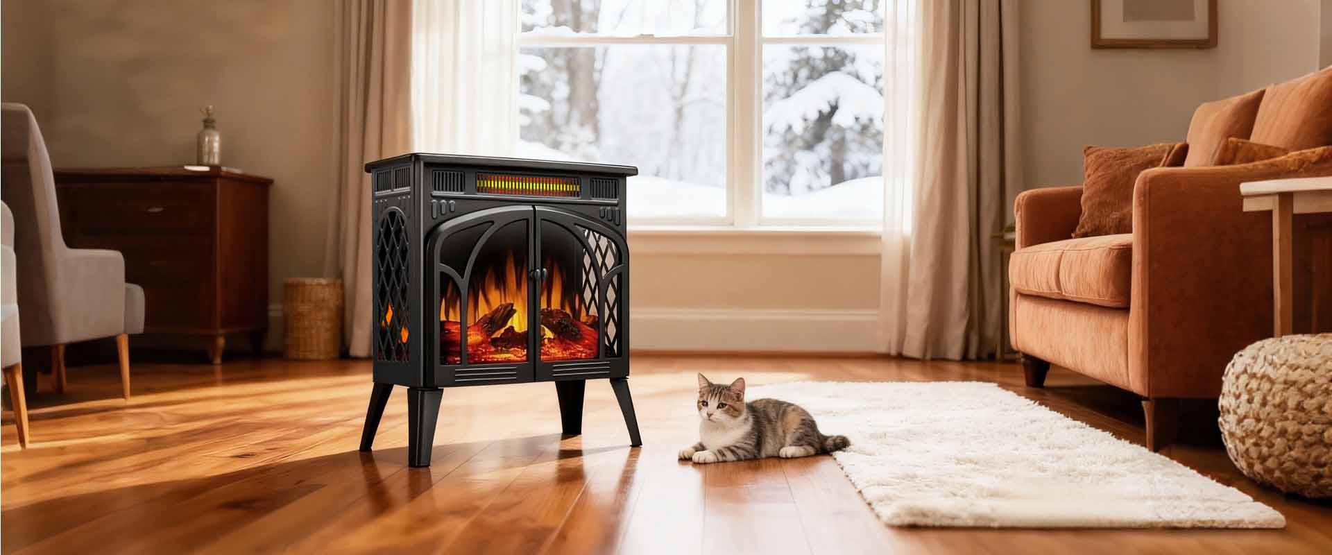 Electric Fireplace Stove