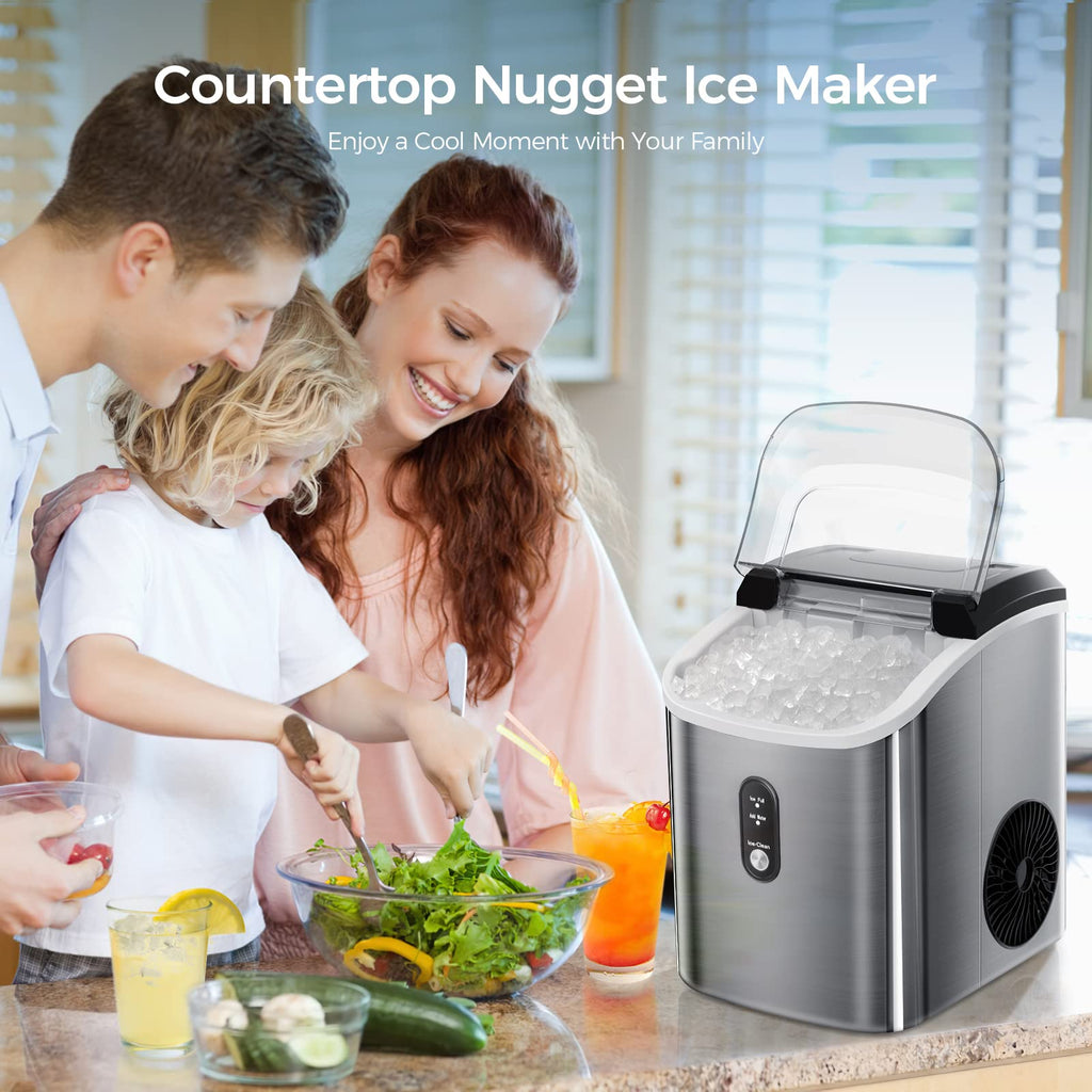 R.W.flame Nugget Ice Maker Countertop