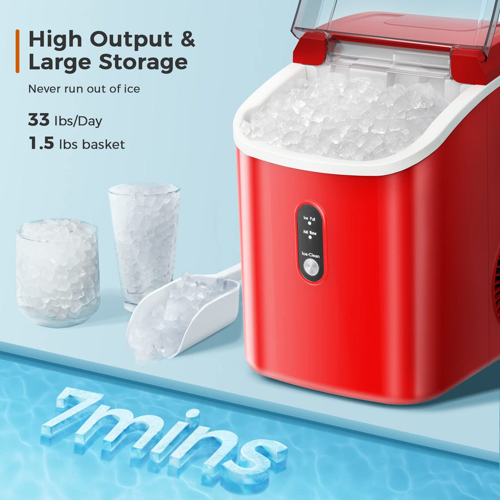 R.W.flame Nugget Ice Maker Countertop