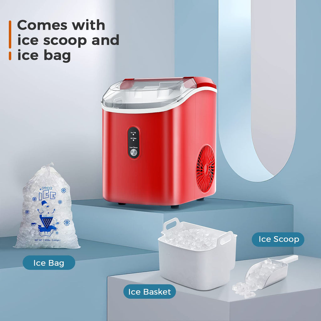 R.W.flame Nugget Ice Maker Countertop