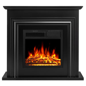 R.W.FLAME 36'' Electric Fireplace with Mantel Package,750 - 1500W