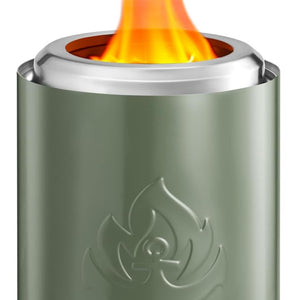 R.W.FLAME Tabletop Smokeless Fire Pit with Stand, Stainless Steel R.W.FLAME