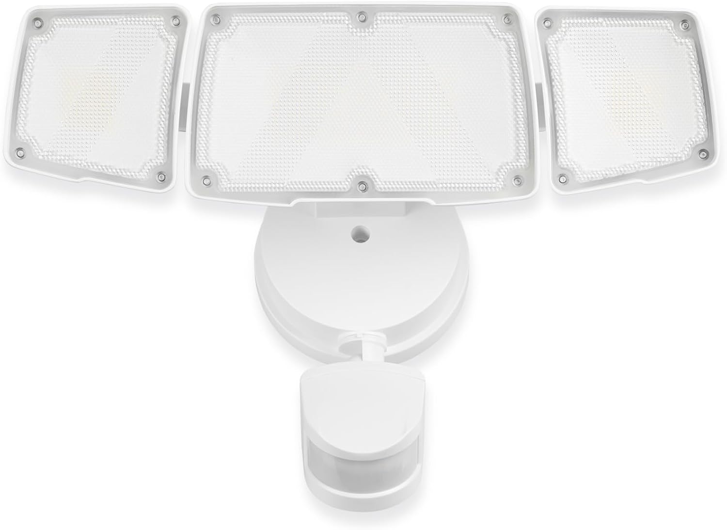 R.W.FLAME LED Flood Motion Sensor Outdoor Lights, 50W, 5500LM, 5000K, Wet Location Waterproof, 4 Lighting Modes, 4 Durations, 3 Detection Distances - White