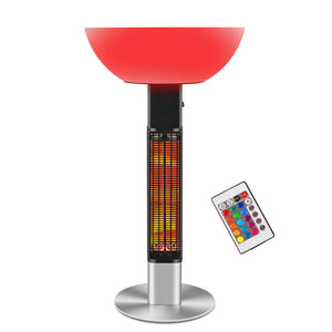 R.W.FLAME 1500W Electric Patio Heater|Waterproof Outdoor/Indoor R.W.FLAME