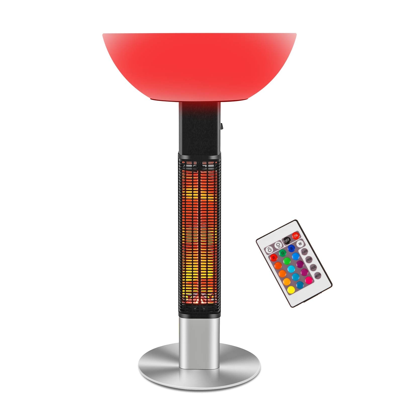R.W.FLAME 1500W Electric Patio Heater|Waterproof Outdoor/Indoor R.W.FLAME