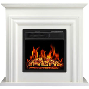 R.W.FLAME 36'' Electric Fireplace with Mantel Package,750 - 1500W R.W.FLAME