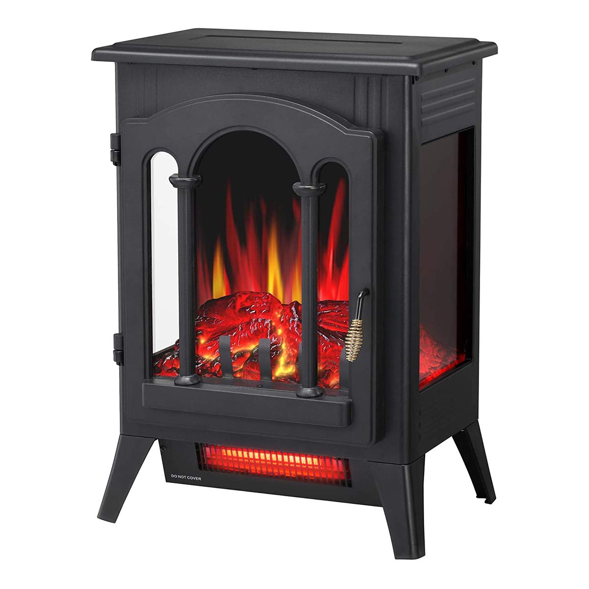 R.W.FLAME 3D Free standing Fireplace Stove