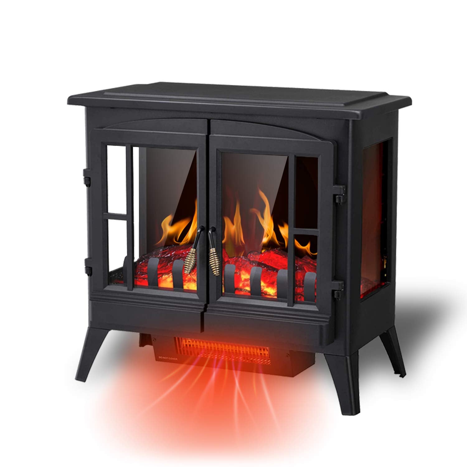 R.W.FLAME 3D Free standing Fireplace Stove
