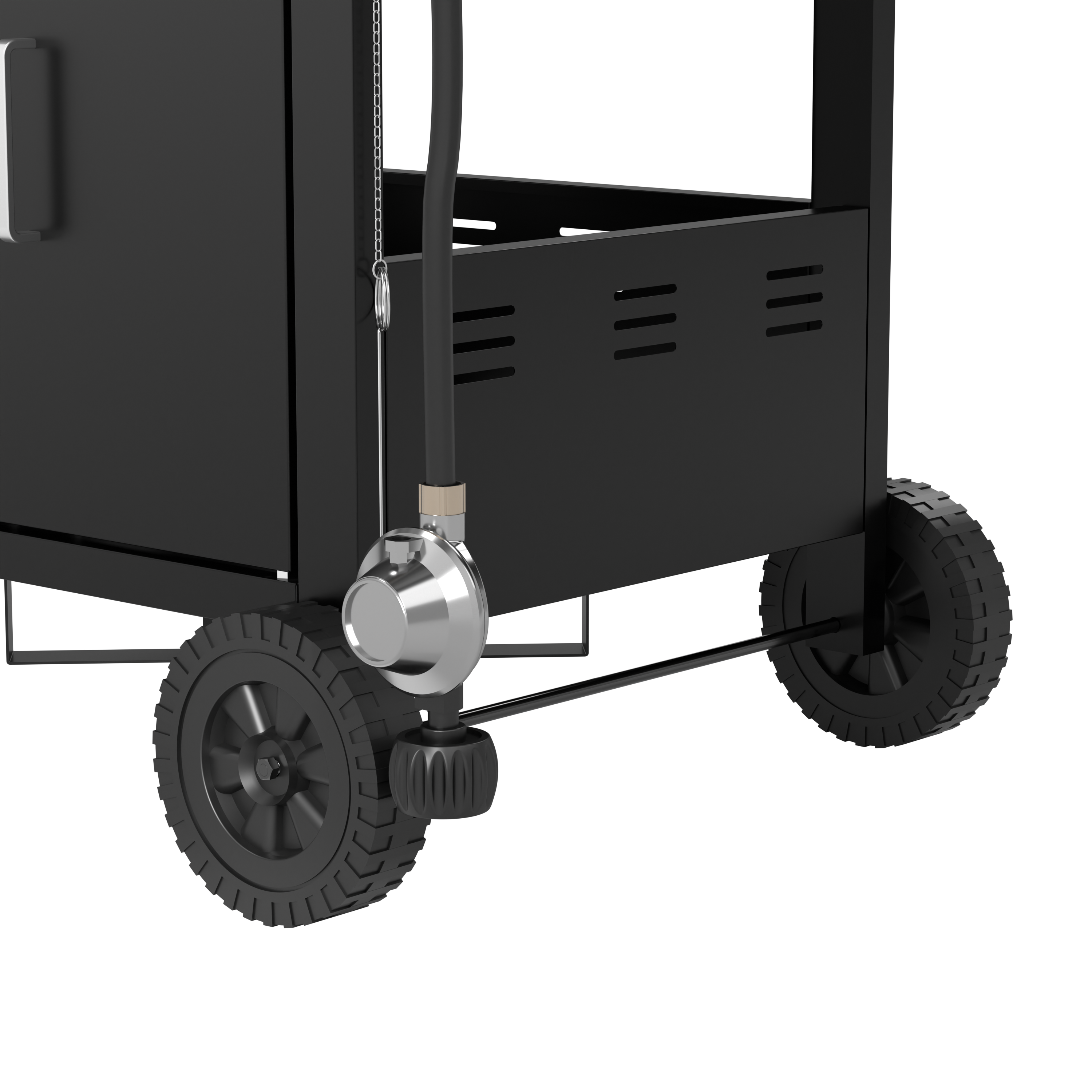 R.W.FLAME Outdoor Propane Gas BBQ Grill with Extra Side Burner