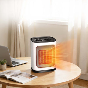 R.W.FLAME Portable Space Heater with Thermostat, Electric Space Heater,3 Modes