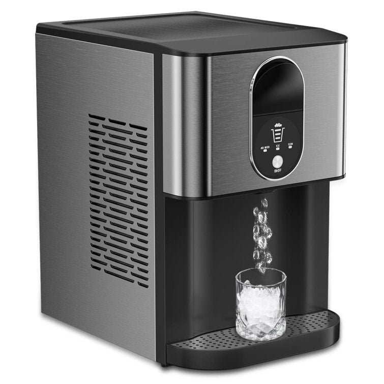 R.W.FLAME 44 Lb. Daily Production Nugget Clear Ice Portable Ice Maker