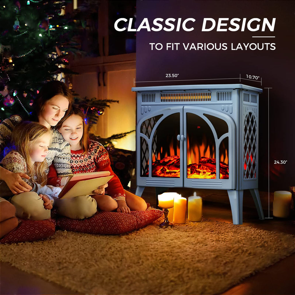 RWflame 24‘’Electric Fireplace Stove