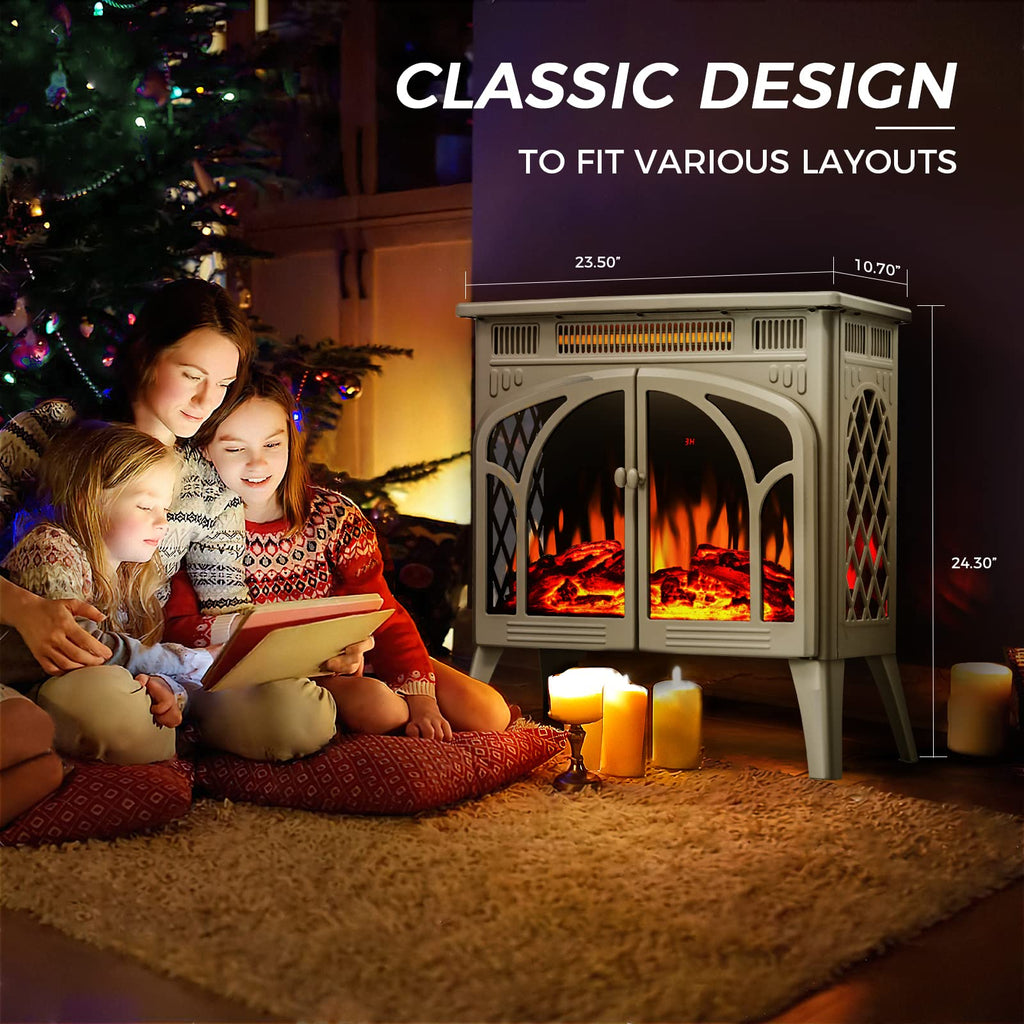 RWflame 24‘’Electric Fireplace Stove