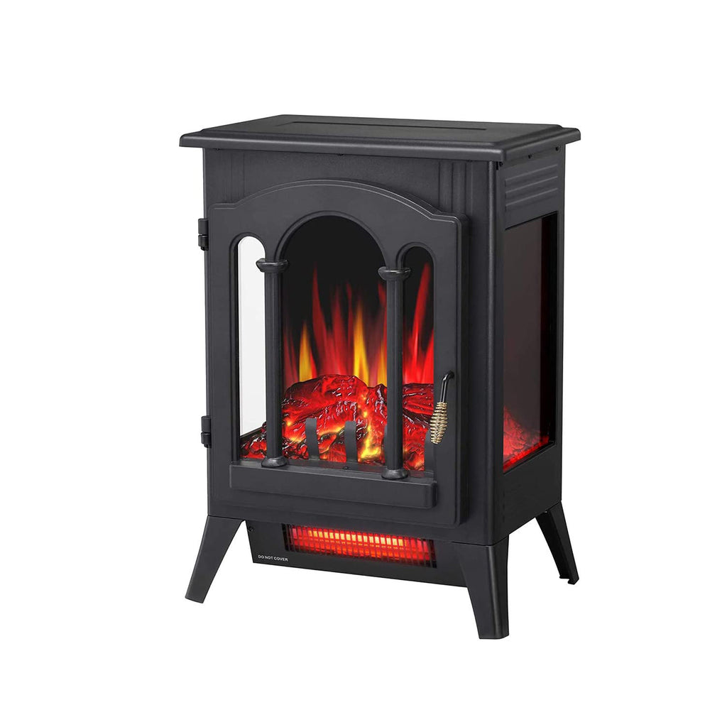 R.W.FLAME 16 Inch Electric Fireplace Stove Heater