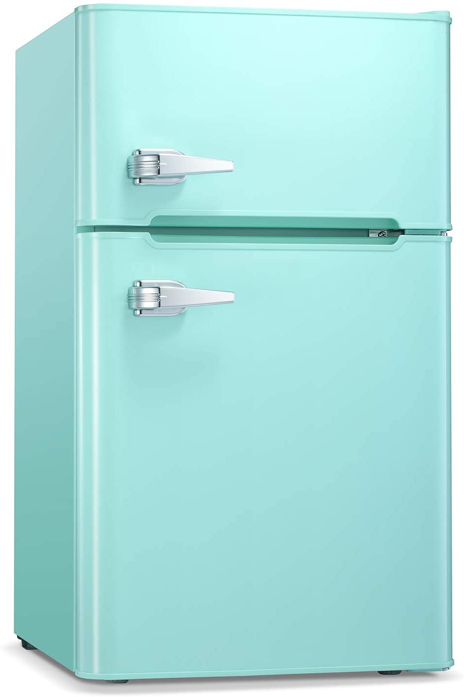 Mini Fridge with Freezer, 3.2 Cu.Ft Mini Refrigerator with 2 Doors, Compact  Smal