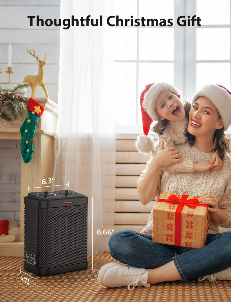 R.W.Flame Space Heater, Small Space Heater for Indoor Use