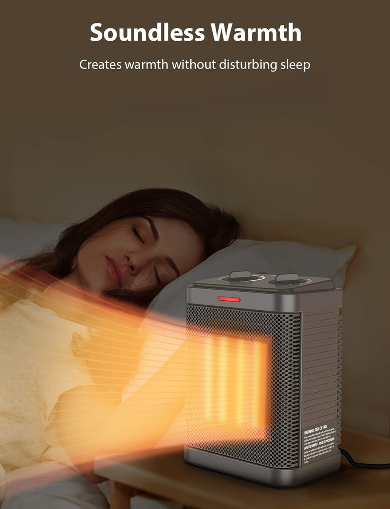 R.W.Flame Space Heater, Small Space Heater for Indoor Use